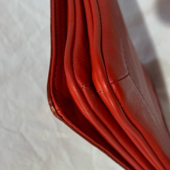 J. CREW Tillary Purse Crossbody Clutch Poppy Red - Picture 11 of 14